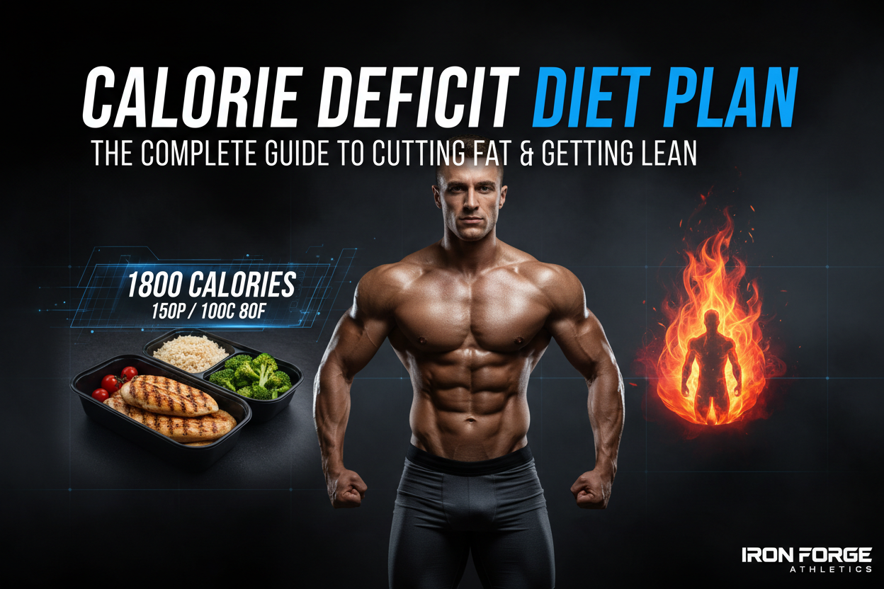 Calorie Deficit Diet Plan — The Complete Guide to Cutting Fat & Getting Lean Beast Mentality