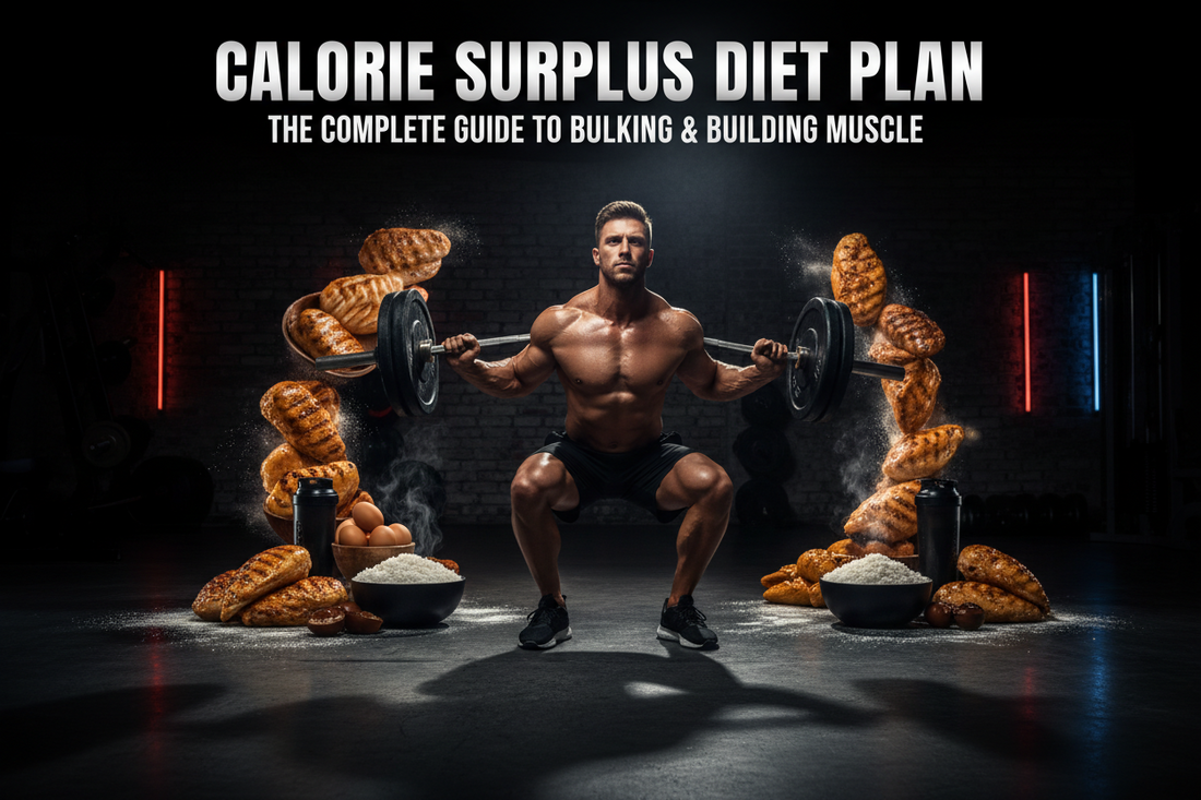 Calorie Surplus Diet Plan — The Complete Guide to Bulking & Building Muscle Beast Mentality