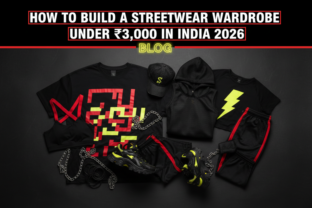 How to Build a Streetwear Wardrobe Under ₹3,000 in India 2026 Beast Mentality