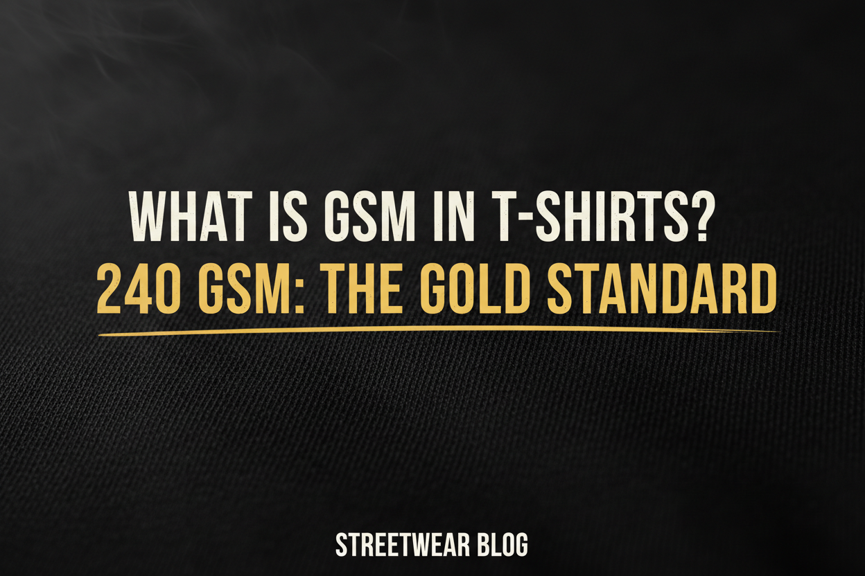 What is GSM in T-Shirts? Why 240 GSM is the Gold Standard for Streetwear Beast Mentality