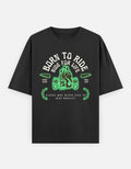 Beast Mentality Oversized Tee Relaxed Black Street Vibe 240 GSM India