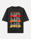 Beast Mentality Oversized Tee Premium Black Graphic 240 GSM streetwear India