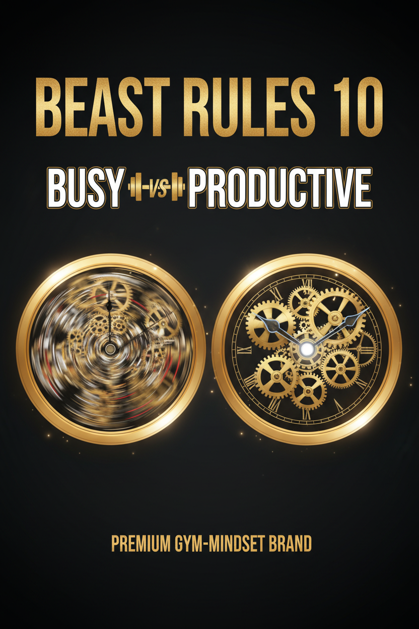 Beast Rules 10 — Busy vs Productive