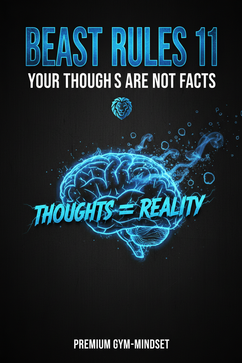 Beast Rules 11 — Your Thoughts Are Not Facts